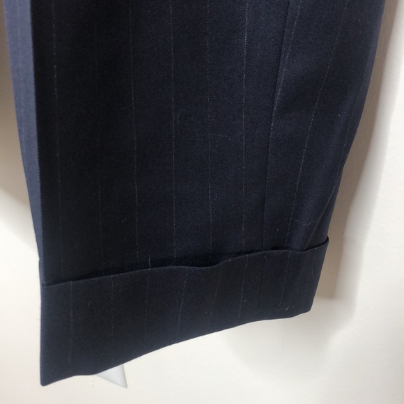 Men’s Hart Schaffner & Marx Gold Trumpeter Nordstrom Pinstripe Suit - Picture 11 of 12